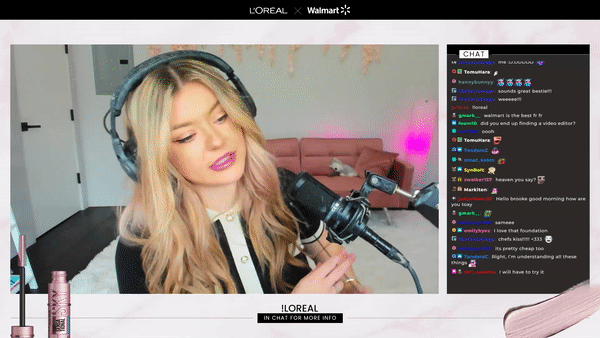 L&#39;Oréal+Walmart x Brookeab